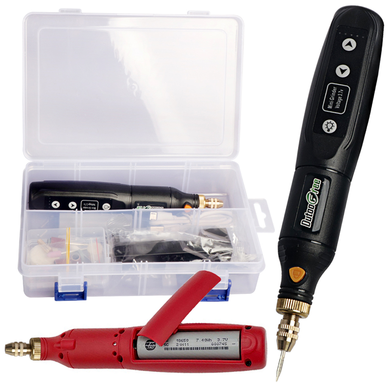 Workshop Tools Wood - Mini Grinder USB Cordless Drill Rechargeable