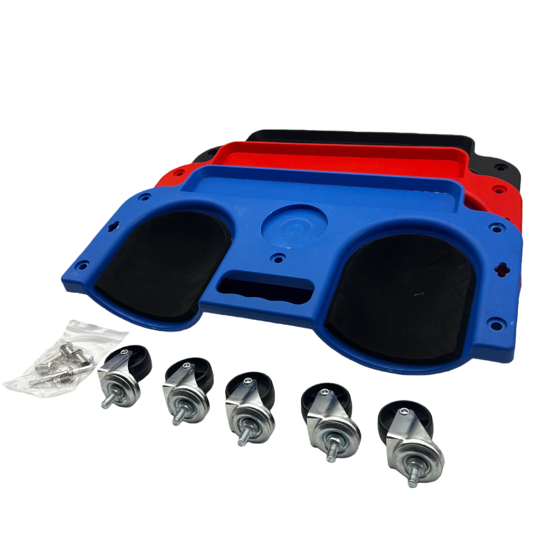 Workshop Garage Tools Manufacturer - Rolling Mechanic Knee Pad Universal Wheels