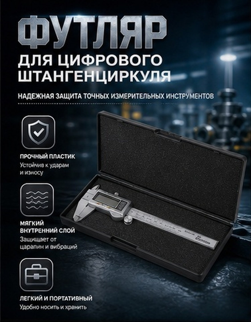 Workshop Tools In Engineering - Digital Caliper Organizing Box Rugged Lightweight