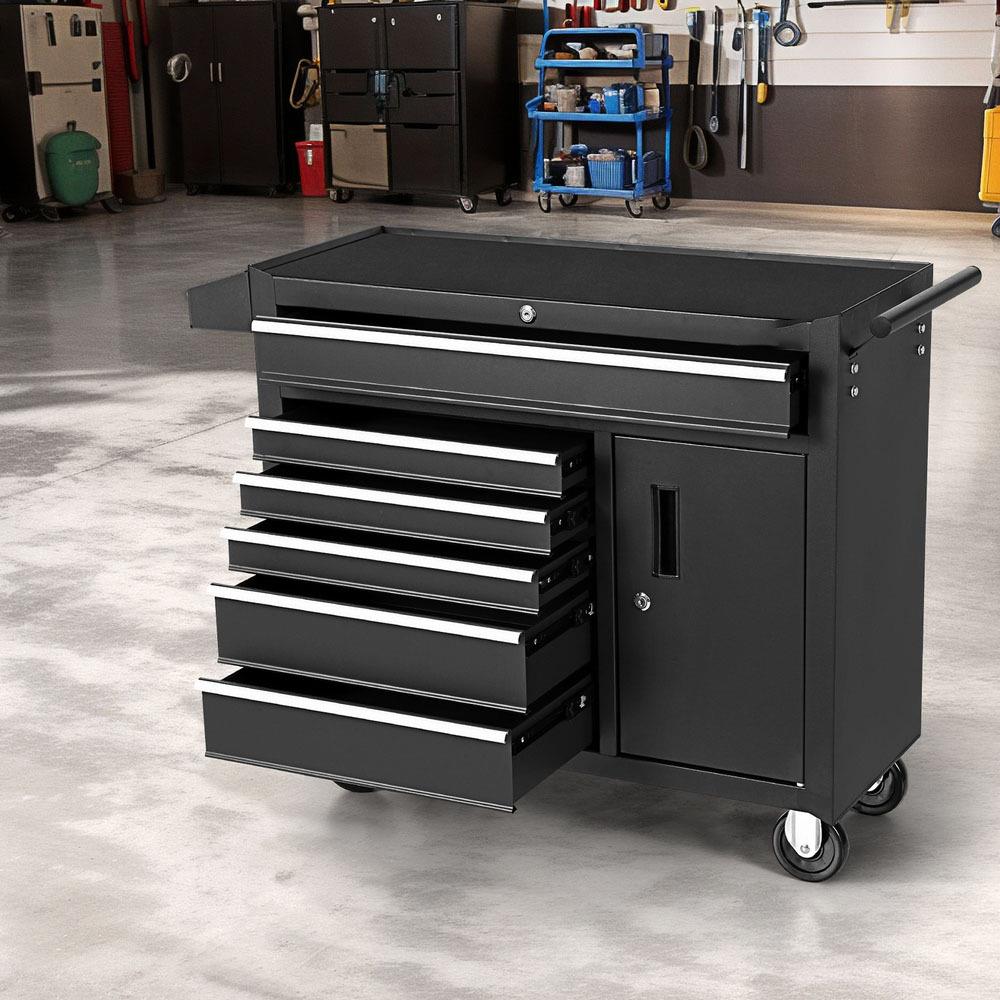 &6 Drawer Tool Box Chest Cabin - Workshop Tools Trolley ulasan dan harga