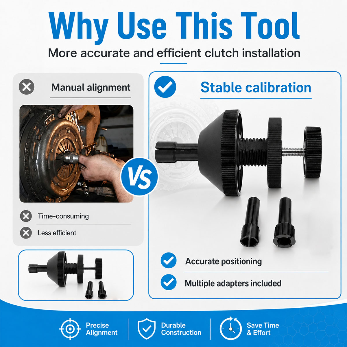 1/2/4P Clutch Alignment Tool U - Workshop Tools Center ulasan dan harga