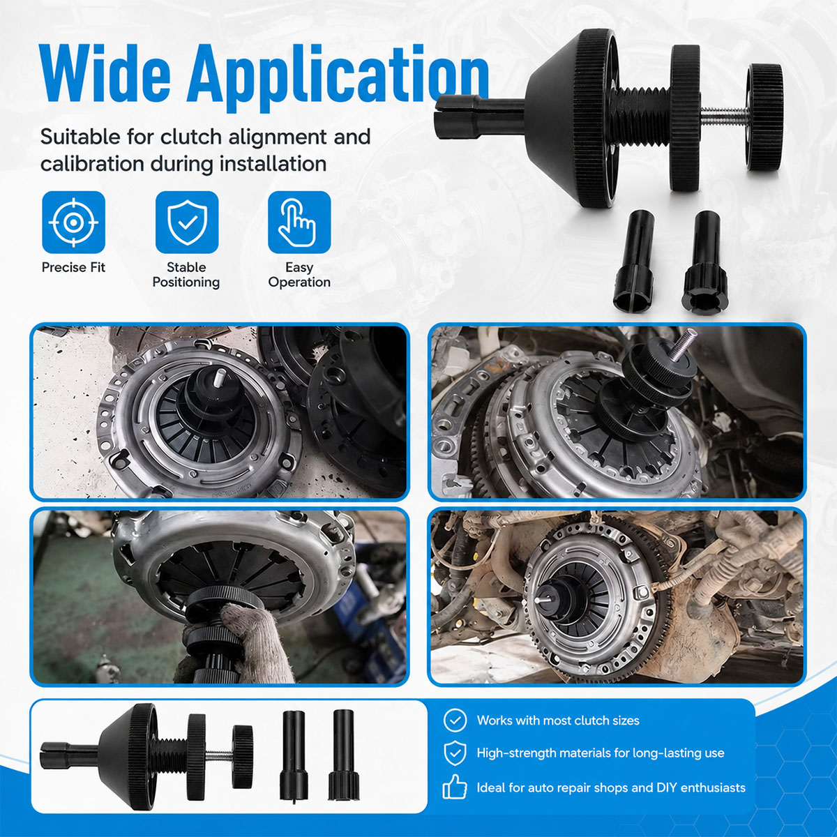 1/2/4P Clutch Alignment Tool U - Workshop Tools Center ulasan dan harga