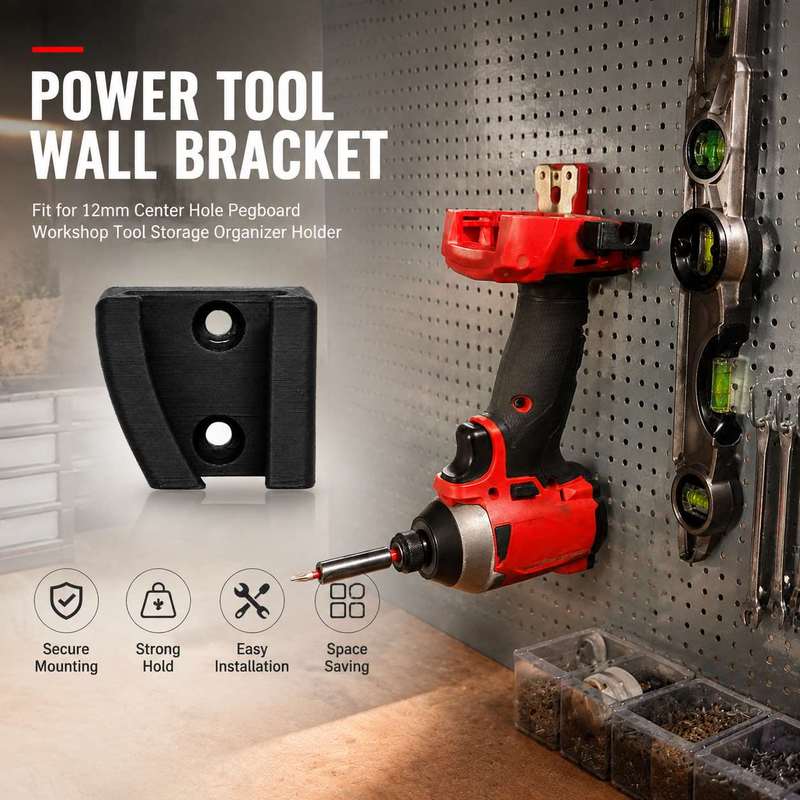 Power Tool Wall Bracket Fit fo - Workshop Tools Center ulasan dan harga
