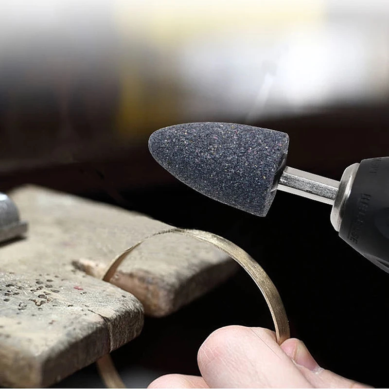 2Pcs Hexagonal Shank Grinding  - Sharpening Stone Whetstone ulasan dan harga