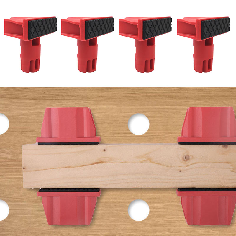 4Pcs Plastics Bench Dogs, 20mm - Tools Box For Workshop ulasan dan harga