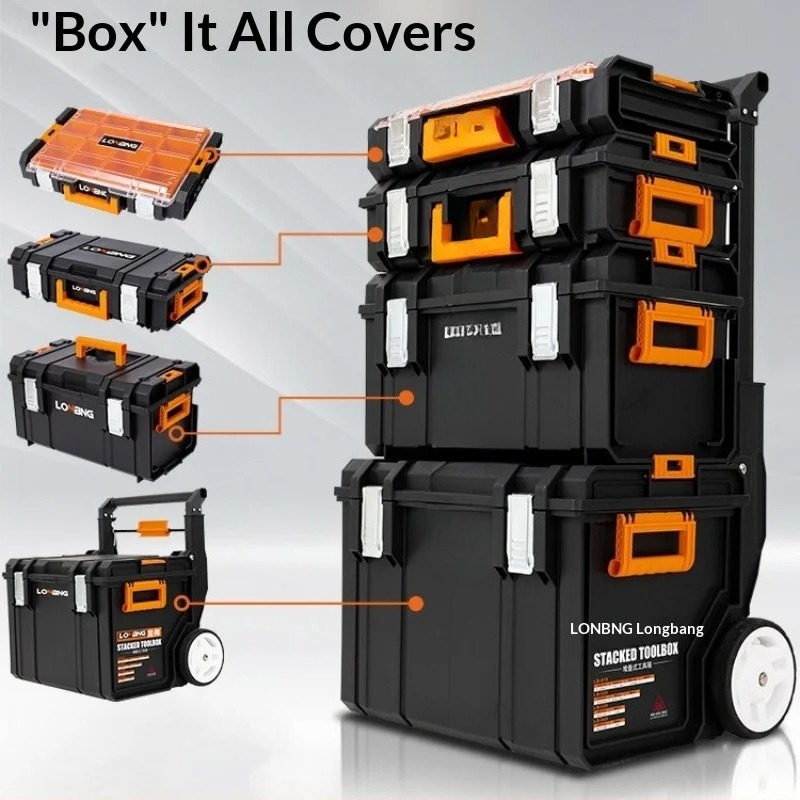Tool Stackable Case Toolbox He - Workshop Garage Tools Manufacturer ulasan dan harga