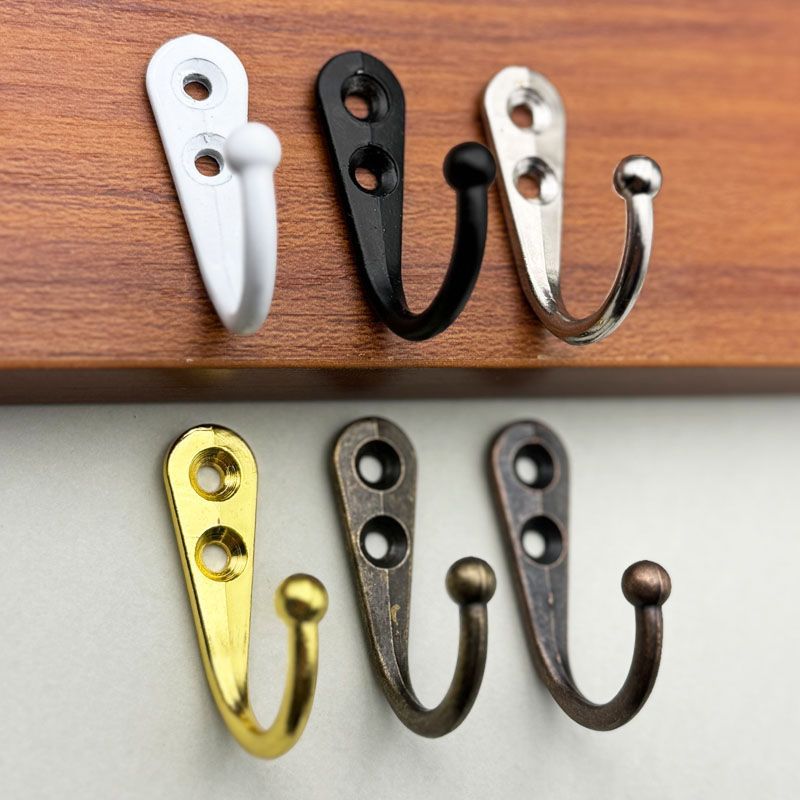Black Heavy Duty Alloy Hooks w - Screw Organizer Kit ulasan dan harga