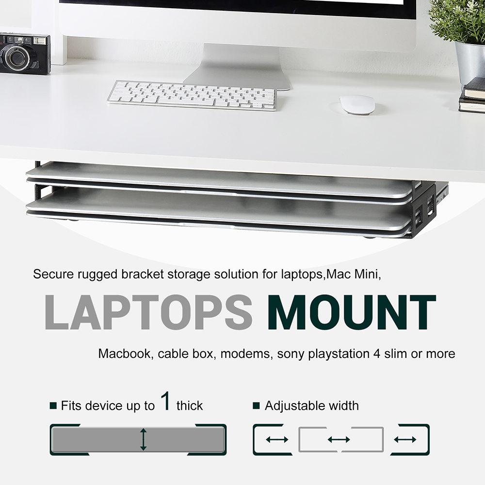 Under Desk Double Decker Lapto - Screw Organizer Kit ulasan dan harga