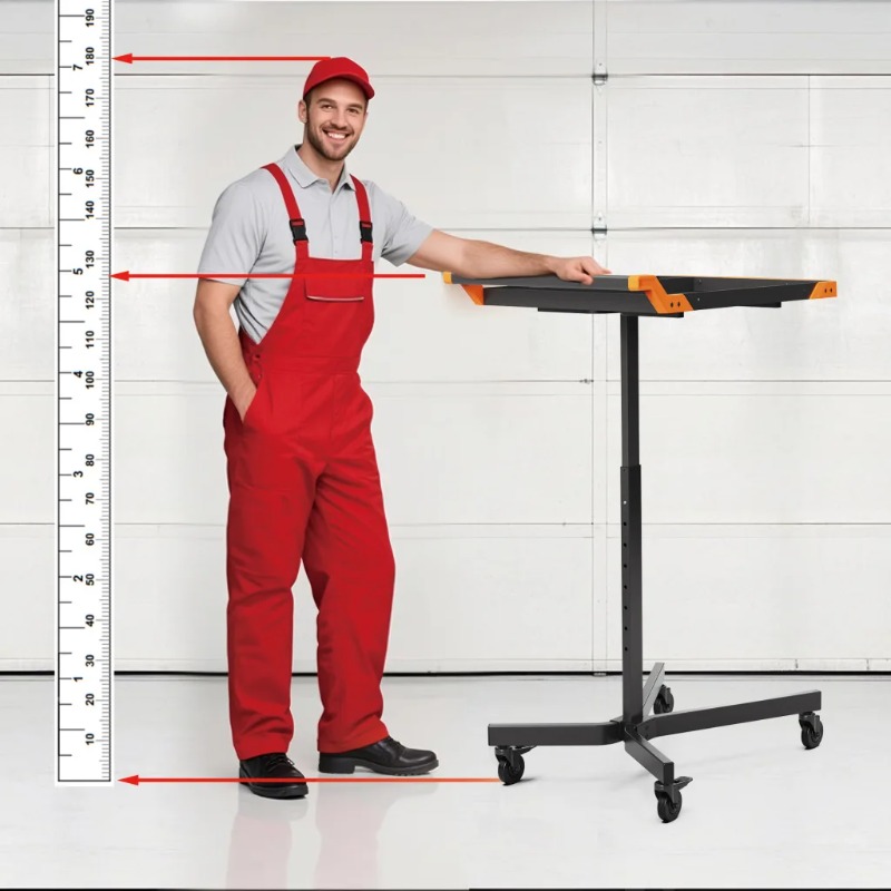 Adjustable Height Mobile Work  - Workshop Garage Tools Manufacturer ulasan dan harga