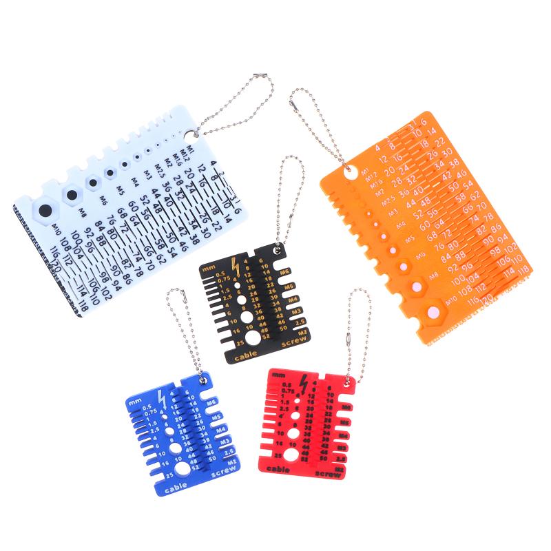 M1-M10 Screw Nut Thread Gauge  - Workshop Tools In Engineering ulasan dan harga