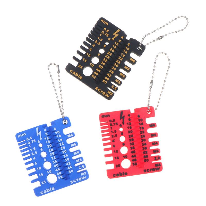 M1-M10 Screw Nut Thread Gauge  - Workshop Tools In Engineering ulasan dan harga