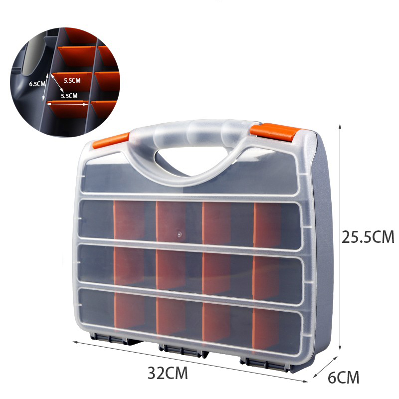 ABS Plastic Portable Parts Box - Screw Organizer Kit ulasan dan harga