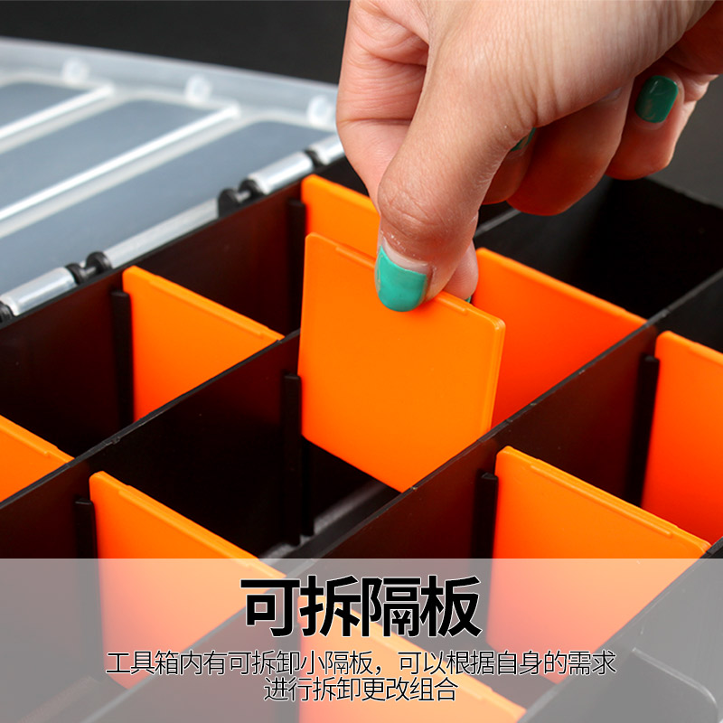 ABS Plastic Portable Parts Box - Screw Organizer Kit ulasan dan harga