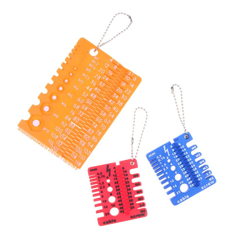 M1-M10 Screw Nut Thread Gauge  - Workshop Tools In Engineering ulasan dan harga