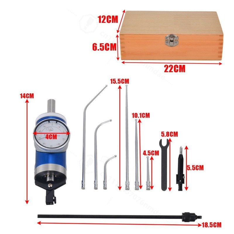 Blue Industrial Lever Dial Ind - Workshop Tools Center ulasan dan harga